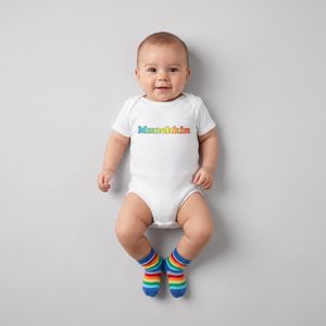 بادی آستین کوتاه نوزادی نیل کوک مدل Munchkin