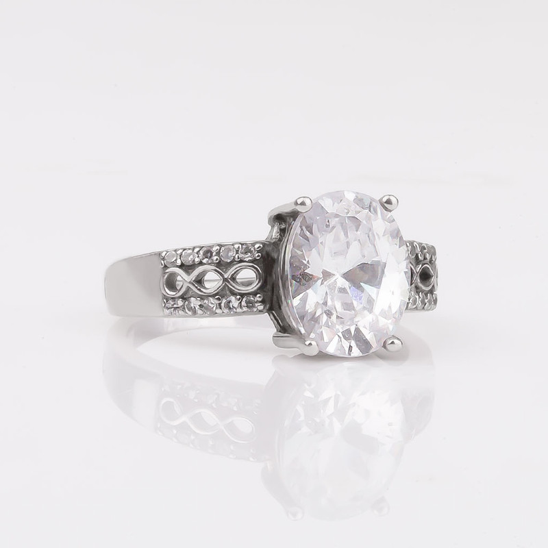 انگشتر نقره زنانه مدل 21825