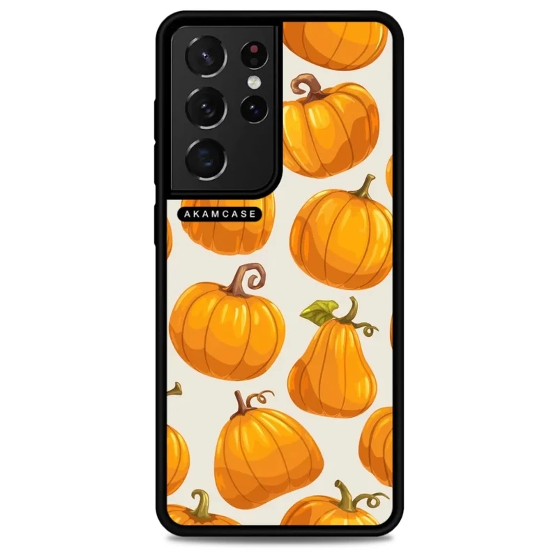 کاور آکام مدل AMC-WSGS21U-PUMPKIN-14 مناسب برای گوشی موبایل سامسونگ Galaxy S21 Ultra