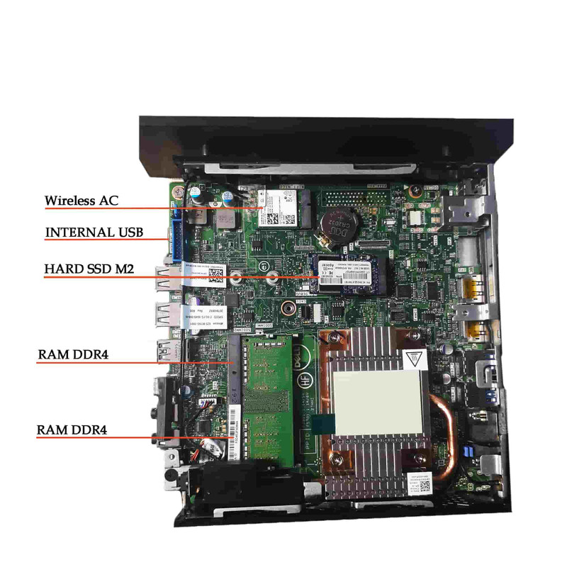 کامپیوتر کوچک دل مدل WYSE 5070 Celeron- G 3