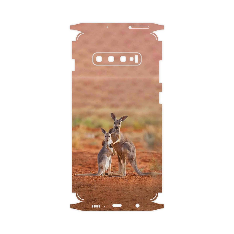 برچسب پوششی ماهوت مدل Kangaroo-FullSkin مناسب برای گوشی موبایل سامسونگ Galaxy S10 Plus