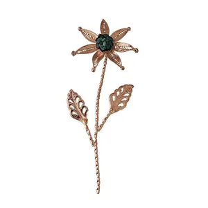 گل فیروزه کوبی کد s015