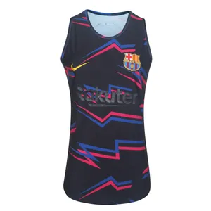 تاپ ورزشی مردانه طرح بارسلونا مدل NIabM97