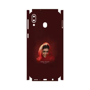 MAHOOT Portrait of an Indian Woman-FullSkin Cover Sticker for Samsung Galaxy M20