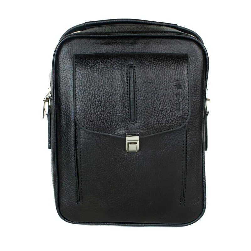 کیف رو دوشی مردانه چرم اویس مدل K12007_F