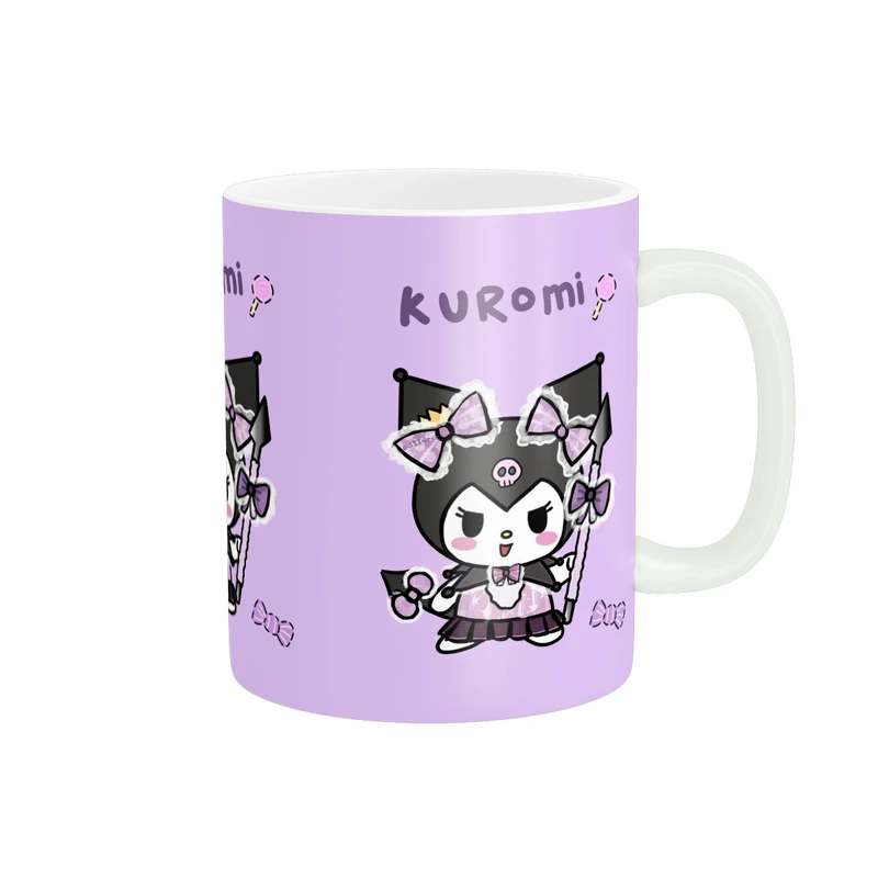 ماگ پادآفرین مدل کارتون کرومی و مای ملودی Kuromi کد PM3639