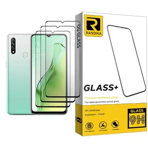 Randika Randika Glass MIX003 Screen Protector For Oppo A31 Pack Of 3