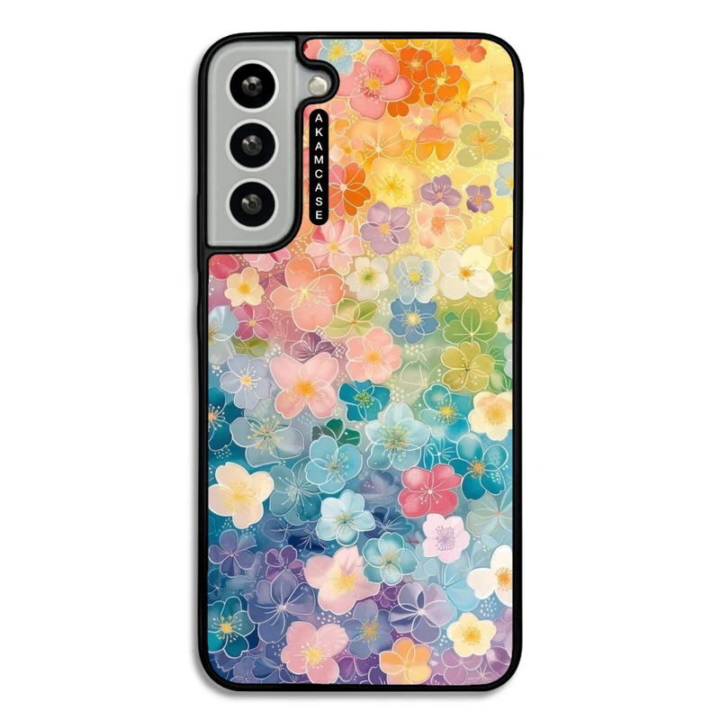 کاور آکام مدل AMC-WSGS22P-FLOWERS-27 مناسب برای گوشی موبایل سامسونگ Galaxy S22 Plus