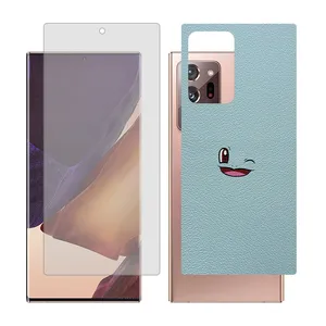 Glass together model matte screen protector suitable for Samsung Galaxy Note20 Ultra 5G mobile phone with back cover sticker