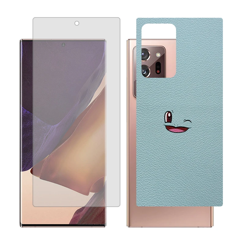 محافظ صفحه نمایش مات گلس مدل together مناسب برای گوشی موبایل سامسونگ Galaxy Note20 Ultra 5G  به همراه برچسب پوششی پشت گوشی
