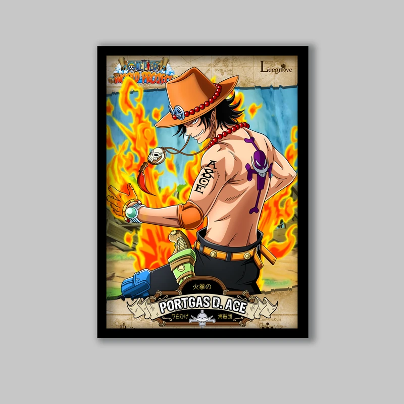 تابلو مدل انیمه وان پیس One Piece کد LA-G10840-2