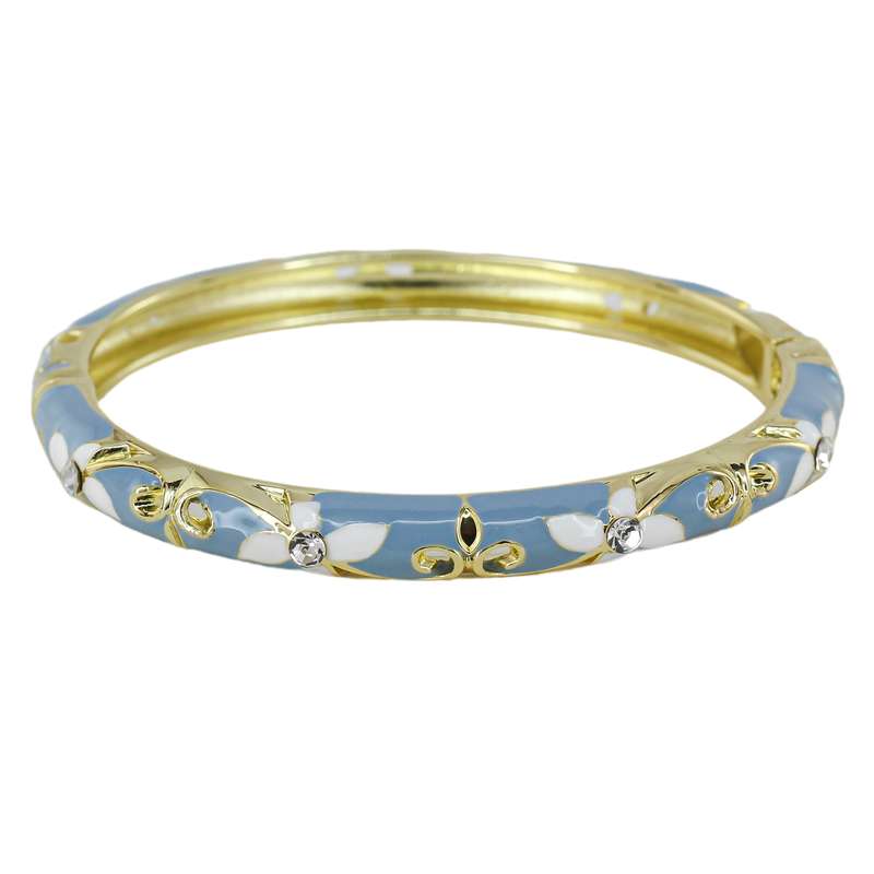 دستبند النگویی زنانه زودیکا مدل میناکاری کد AAD623