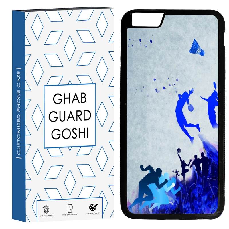 کاور قاب گارد گوشی طرح بدمینتون کد TPU-114 مناسب برای گوشی موبایل اپل Iphone 6 PLUS / 6S PLUS