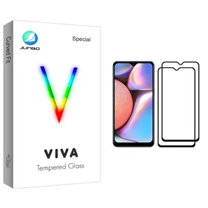 Junbo Viva Glass Screen Protector For Samsung Galaxy A10s Pack Of 2