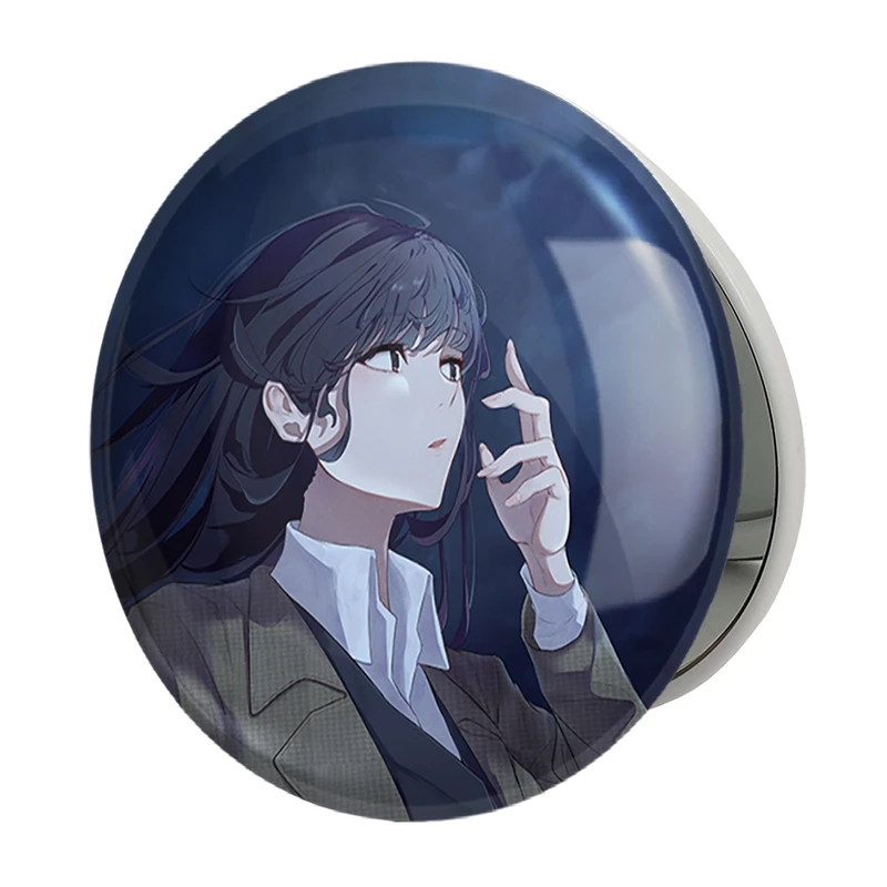 آینه جیبی خندالو طرح شیزوکا انیمه جوانی کمدی رومانتیک من مدل تاشو کد 32519