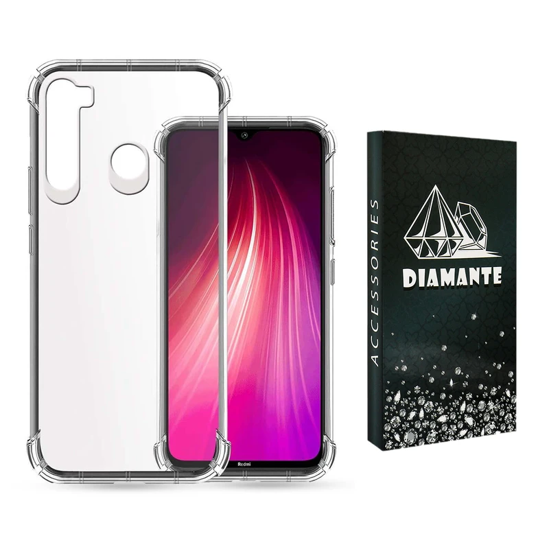 کاور دیامانته مدل Bianco Navy مناسب برای گوشی موبایل شیائومی Redmi Note 8T