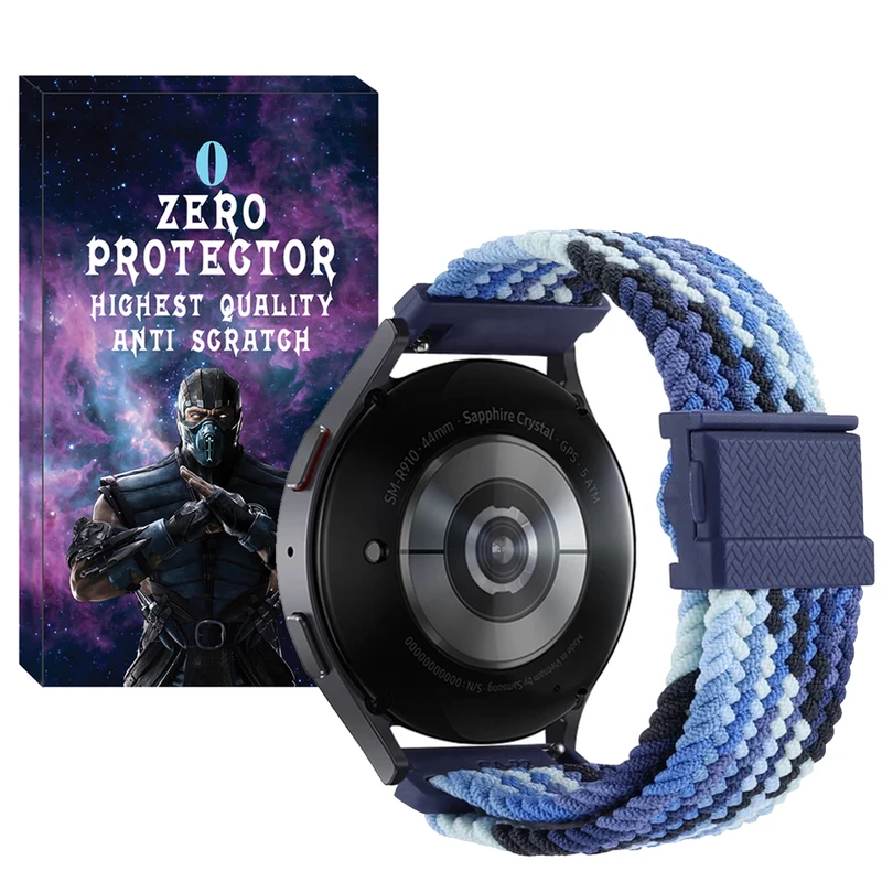 بند زیرو مدل Braided Magnet ZR مناسب برای ساعت هوشمند سامسونگ Galaxy watch 3 41mm / Galaxy watch 42mm / Gear Sport / S2 Classic