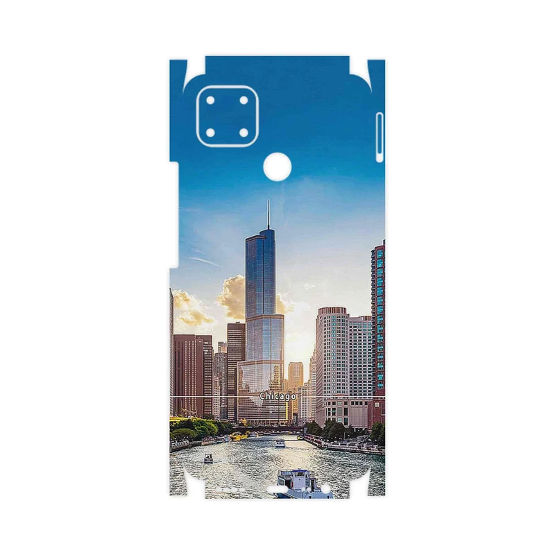 برچسب پوششی ماهوت مدل City of Chicago-FullSkin مناسب برای گوشی موبایل ریلمی C25s
