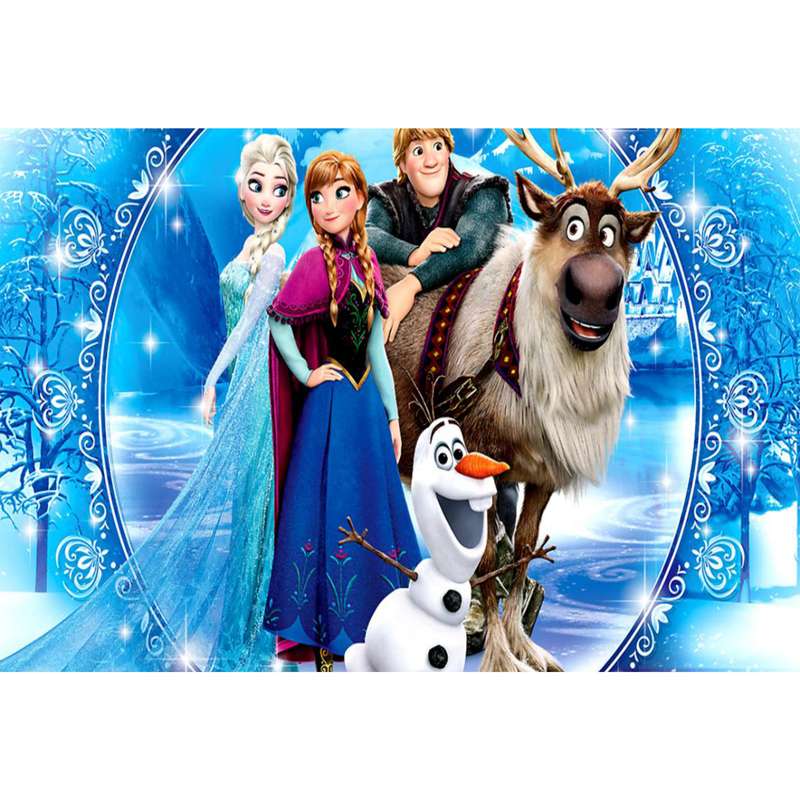 تابلو شاسی کودک مدل فروزن کد T5677