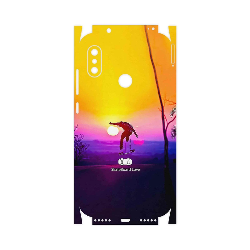 برچسب پوششی ماهوت مدل Skateboard-FullSkin مناسب برای گوشی موبایل شیائومی Redmi Note 6 Pro