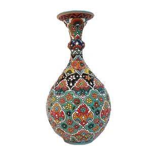گلدان میناکاری سفالی مدل01