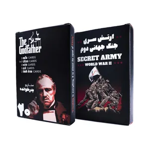 بازی فکری مدل کارت مافیا سری پدرخوانده و ارتش سری کد SUREAL03 بسته 2 عددی 