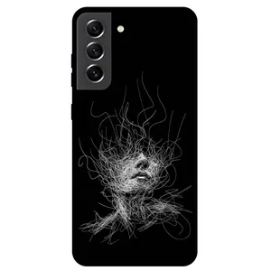 Megafone Face Sketch 7423 Cover For Samsung Galaxy S21 FE 5G