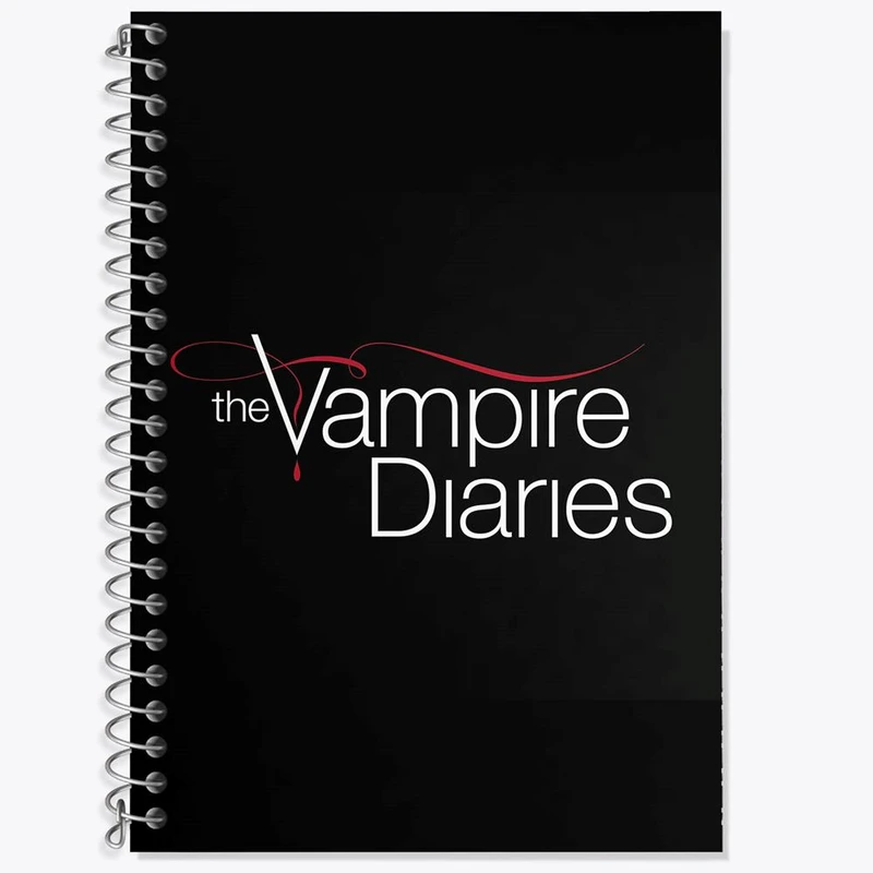 دفتر لغت 50 برگ خندالو مدل خاطرات یک خون آشام The Vampire Diaries کد 20245
