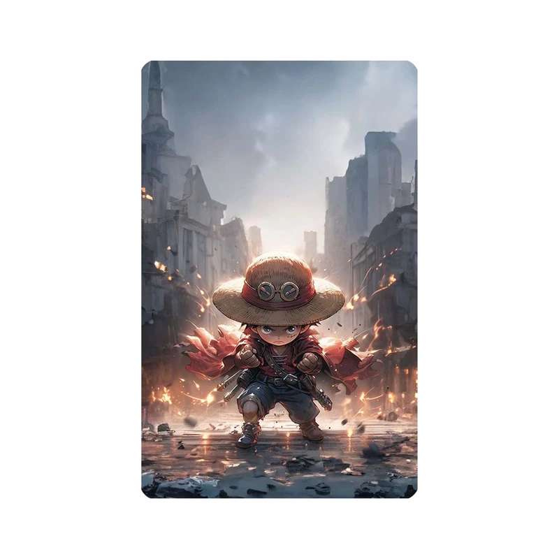 استیکر کارت مدل انیمه طرح وان پیس مانکی دی لوفی one piece Monkey D Luffy کد 4878