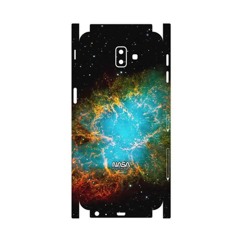 برچسب پوششی ماهوت مدل Universe b NASA 9-FullSkin مناسب برای گوشی موبایل سامسونگ Galaxy J6 Plus