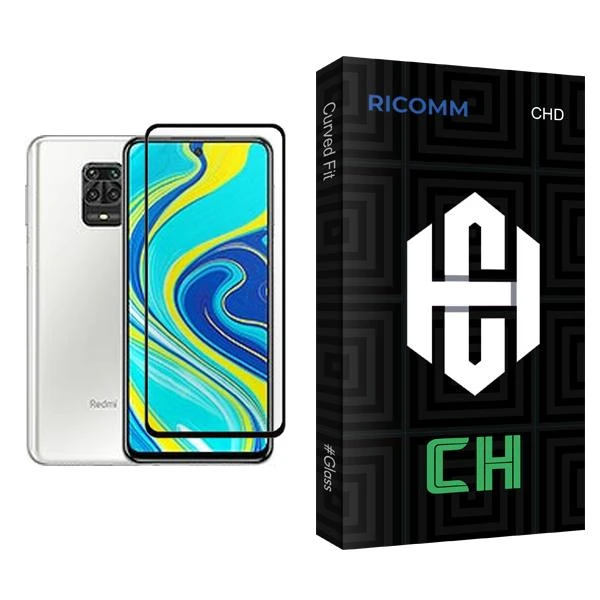محافظ صفحه نمایش ریکام مدل CH Glass MIX001 مناسب برای گوشی موبایل شیائومی Redmi Note 9S