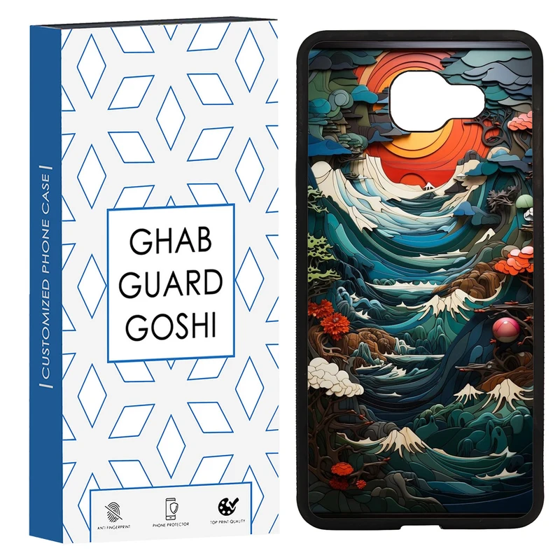 کاور قاب گارد گوشی طرح منظره کد TPU-205 مناسب برای گوشی موبایل سامسونگ Galaxy A7 2016 / A710