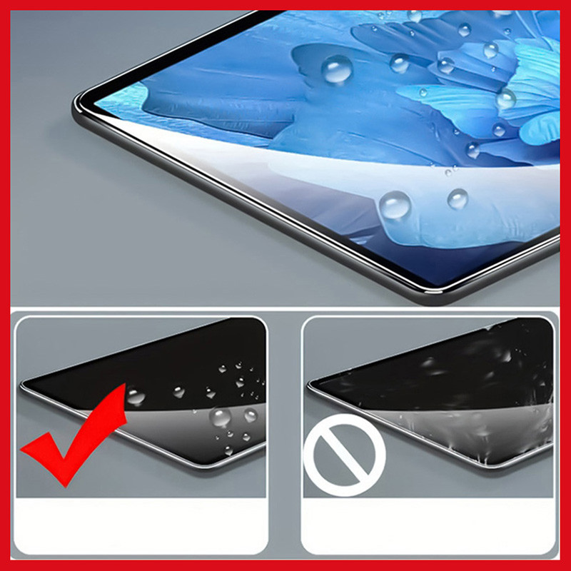 محافظ صفحه نمایش شفاف ریمکس مدل Resistant مناسب برای تبلت سامسونگ Galaxy Tab A9 PLUS به همراه محافظ پشت تبلت