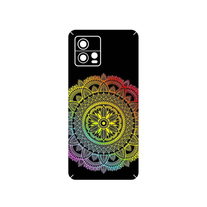 برچسب پوششی ماهوت مدل Mandala Design 4 مناسب برای گوشی موبایل موتورولا Moto G72