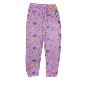 شلوار زنانه مدل گیاهی پنبه ای دایناسور