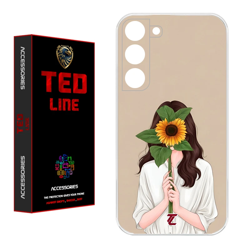 کاور تدلاین طرح دختر آفتابگردان کد 1153 مناسب برای گوشی موبایل سامسونگ Galaxy S21 FE