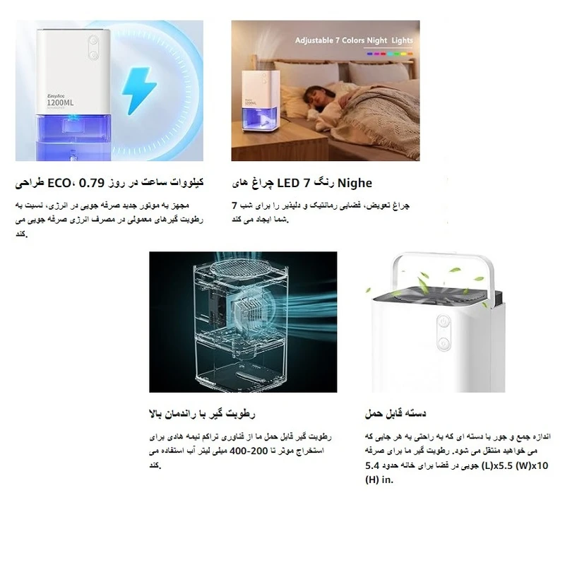 عکس شماره 11 : دستگاه رطوبت گیر ایزی یا مدل b0b1