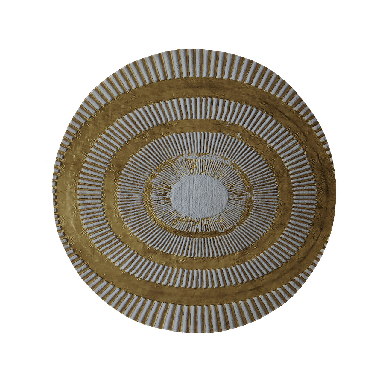 پادری مدل دایره طرح کلاسیک کد 8817 سایز 90 × 90 سانتی متر