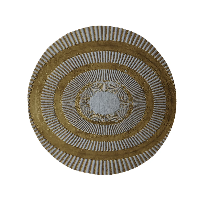 پادری مدل دایره طرح کلاسیک کد 8817 سایز 90 × 90 سانتی متر 