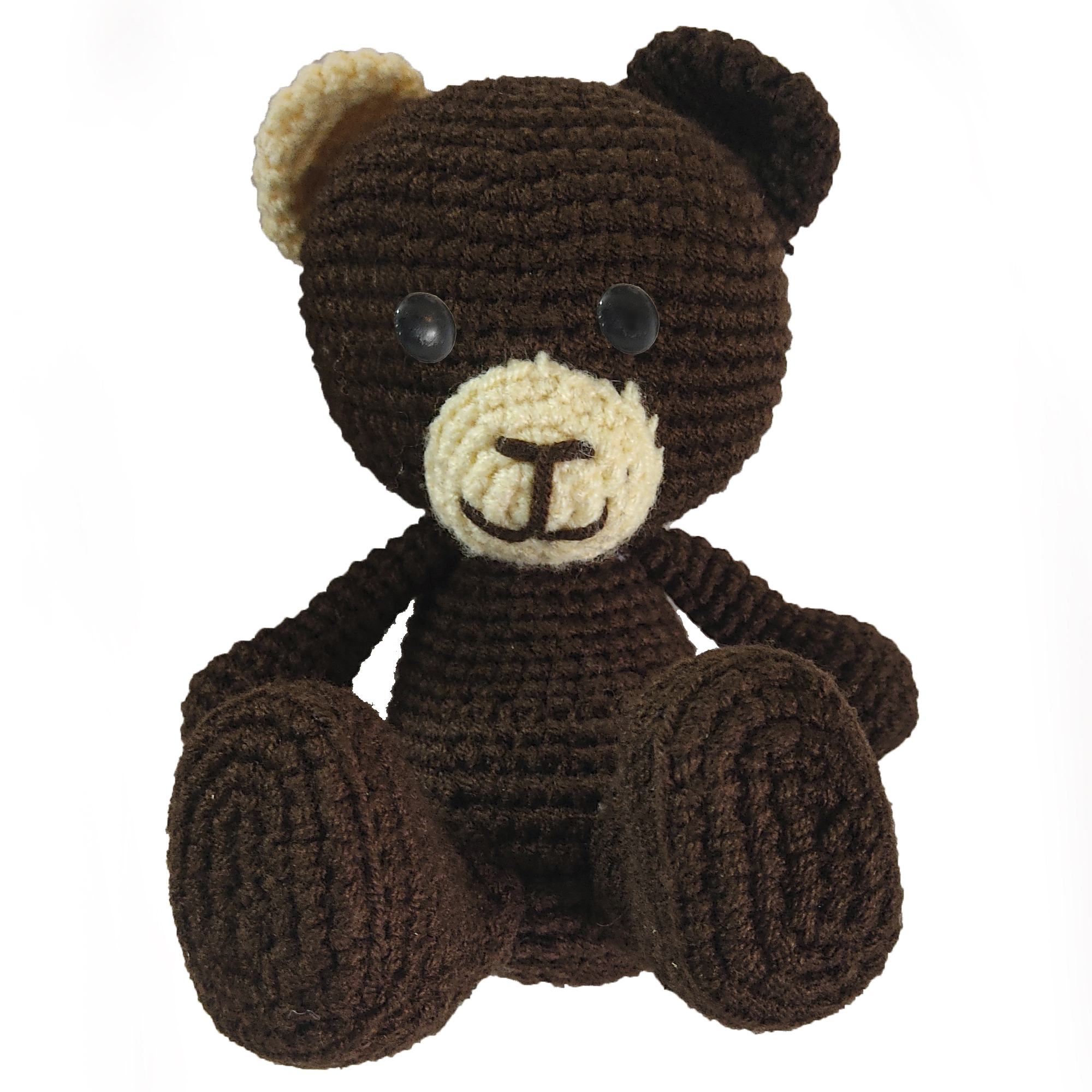 عروسک بافتنی مدل خرس کد 0321