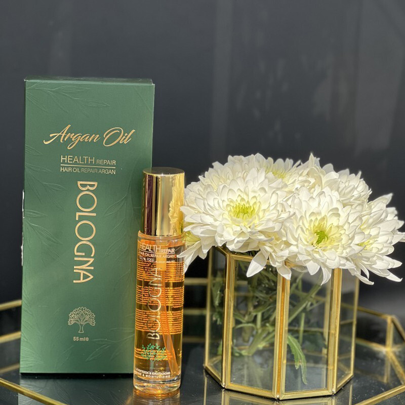 روغن آرگان بلونیا مدل health repair حجم 55 میلی لیتر
