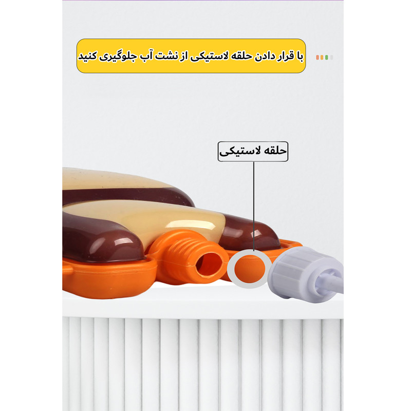 تفنگ آب پاش مدل کوله پشتی خرسی تفنگ آب پاش مدل کوله پشتی خرسی