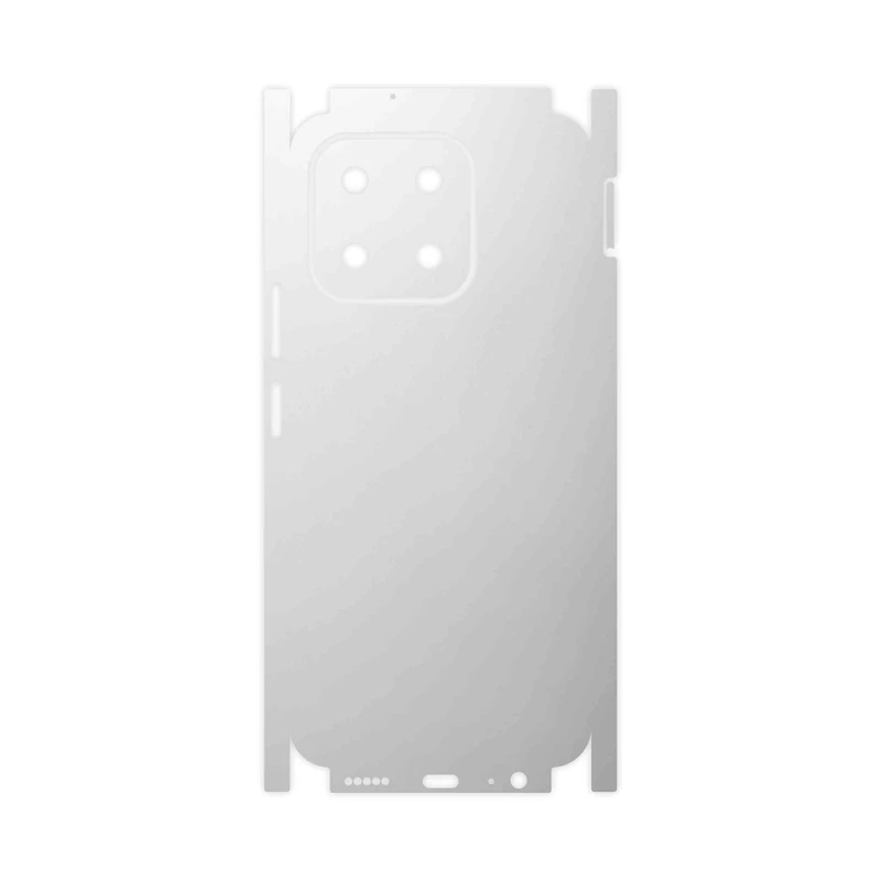 برچسب پوششی ماهوت مدل Matte-White-FullSkin مناسب برای گوشی موبایل آنر X6b