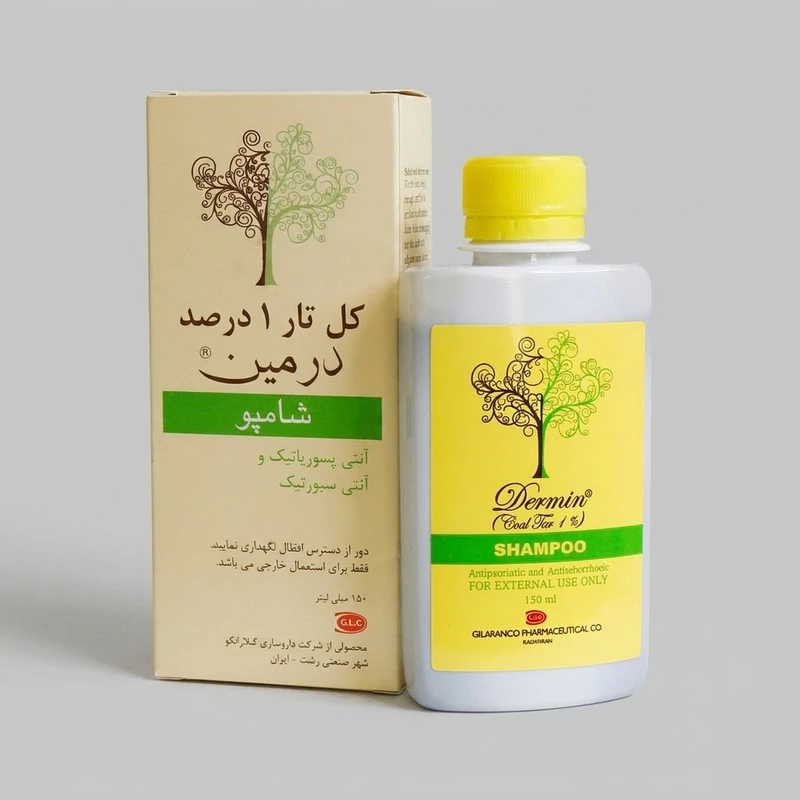 شامپو ضد شوره مو کل تار حجم 150 میلی‌لیتر، کنترل چربی و خارش، ضد التهاب و ضد قارچ، مناسب انواع مو