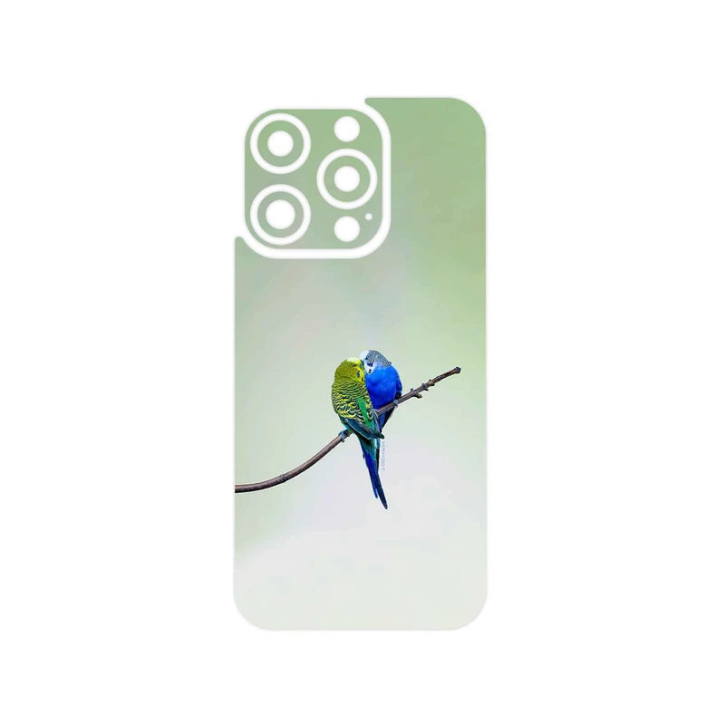 برچسب پوششی ماهوت مدل Lovebird مناسب برای گوشی موبایل اپل iPhone 15 Pro