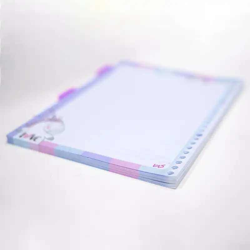 کاغذ کلاسور کاما طرح یونیکورن بسته 200 عددی