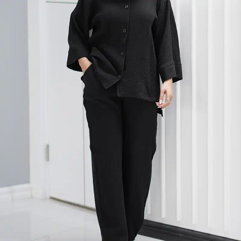 ست شومیز و شلوار زنانه السانا مدل آسنا کد 181201