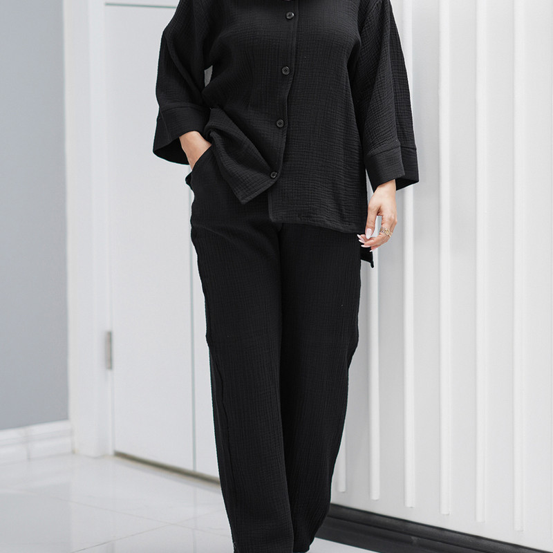 ست شومیز و شلوار زنانه السانا مدل آسنا کد 181201