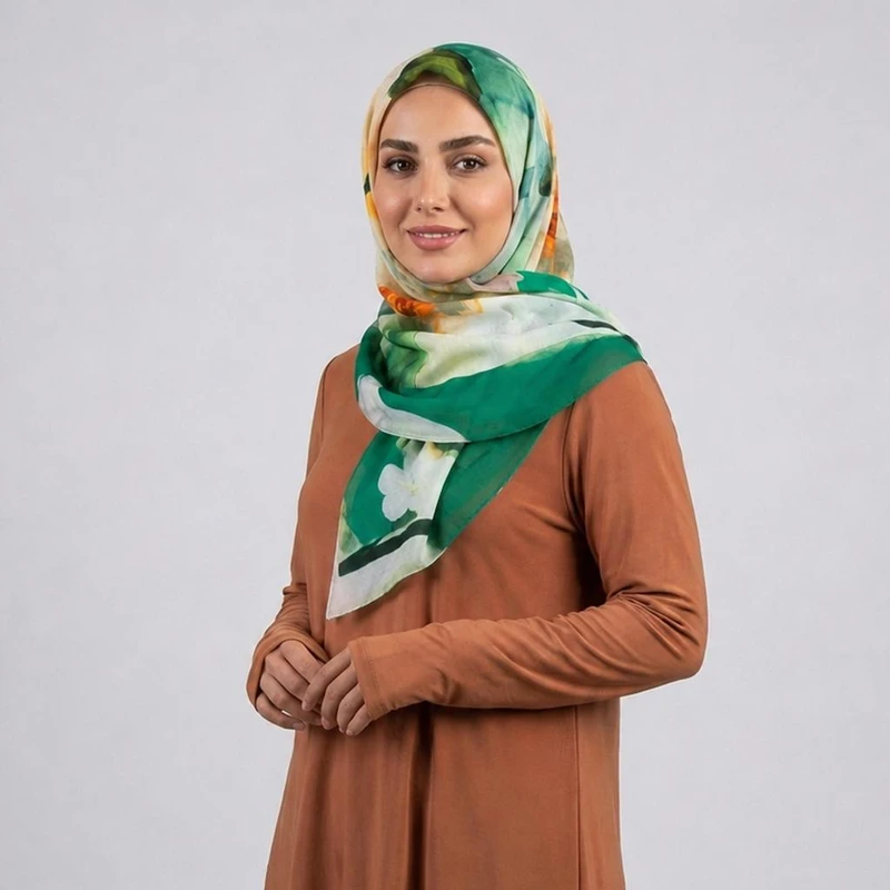 دستمال سر و گردن زنانه مدل مینی کد a-2375