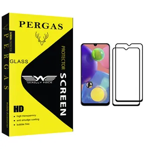 Waily Nice Pergas Glass Screen Protector For Samsung Galaxy A70s Pack Of 2